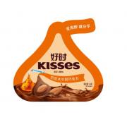 好时之吻Kisses巴旦木牛奶巧克力休闲零食办公室零食袋装 36g